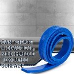 Chiseled Rock Edge Concrete Form Liner 2.17" W