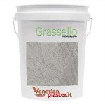 Venetian Plaster - Shiny Gray Concrete Stamps