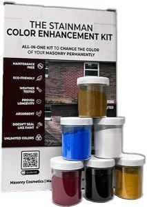 DIY Brick Staining Color Enhancement Kit
