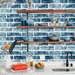 Reusable 4-Piece Brick Stencil Set for Walls