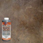 Spanish Cafe Concrete Stain - Easy, Fast Drying