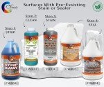 Spanish Cafe Concrete Stain - Easy, Fast Drying