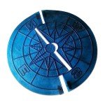 Compass Concrete Stamp Set - 2-Piece, Textured