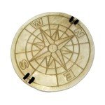 Compass Concrete Stamp Set - 2-Piece, Textured