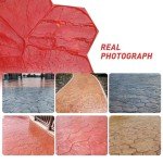 Large Slate Concrete Stamp Mat with Texture Patterns