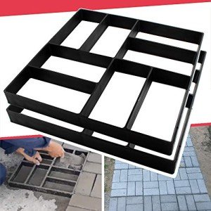 2-Pack Concrete Walk Path Maker Molds