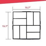 2-Pack Concrete Walk Path Maker Molds