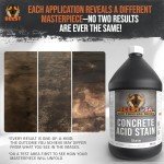 BEEST Concrete Acid Stain - Slate Marbled Finish 1Gal