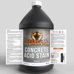 BEEST Concrete Acid Stain - Slate Marbled Finish 1Gal