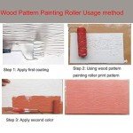 7" Wood Pattern Roller & 3.9" Graining Tool