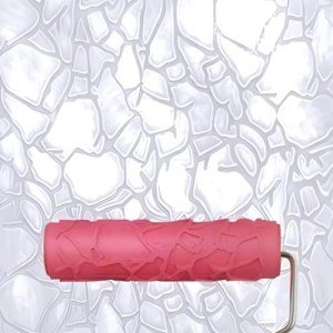 7" DIY Patterned Paint Roller for Wall Art
