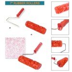 7" DIY Patterned Paint Roller for Wall Art