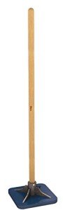 11" x 11" Urethane Tamper with 48" Handle