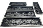 5-Pack ABS Flagstone Concrete Molds for DIY Projects