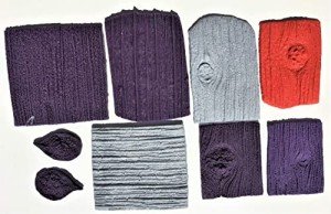 9-Piece Wood Grain Concrete Stamp Kit