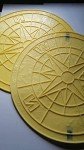 Compass Decorative Concrete Mat Stamp - 700mm