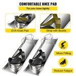 VEVOR 28'' Stainless Steel Concrete Knee Board Set