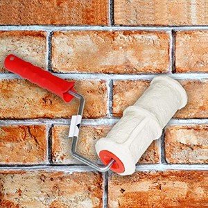 8-Inch Brick Pattern Embossing Roller for DIY