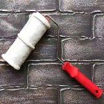 8-Inch Brick Pattern Embossing Roller for DIY