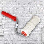 8-Inch Brick Pattern Embossing Roller for DIY