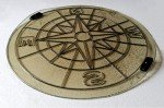 Compass Decorative Concrete Mat Stamp - 700mm