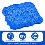 18" x 18" Concrete Stamps and Texture Mats Set