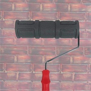 10'' Classic Brick Pattern Paint Roller Tool
