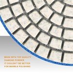 15pc Diamond Polishing Pads for Concrete & Stone