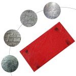 Rectangular Concrete Texture Stamp Mat - 23.6"x12