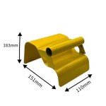 Stainless Steel Landscape Curb Trowel Tool