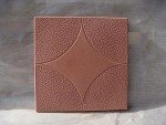 4-Piece Cobblestone Concrete Patio Molds Set