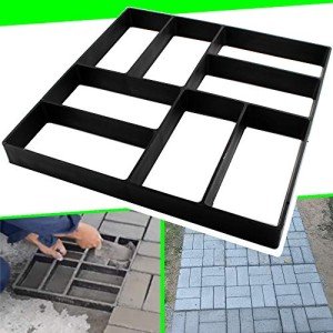 Reusable Concrete Paver Molds for DIY Walkways