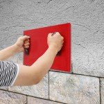 Rectangular PU Concrete Texture Stamp Mat 27.5x15.7in