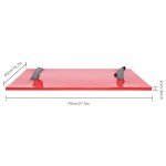 Rectangular PU Concrete Texture Stamp Mat 27.5x15.7in