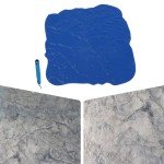 36" x 36" Seamless Concrete Floor Stamp Mat