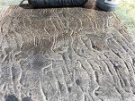 Medium & Narrow Italian Slate Concrete Stamps Set