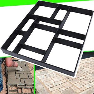 DIY Concrete Walk Path Maker Mold - 10 Grid