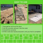 DIY Concrete Walk Path Maker Mold - 10 Grid