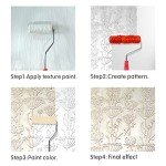 7'' Classic Brick Patterned Paint Roller Tool