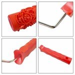 7'' Classic Brick Patterned Paint Roller Tool