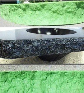 Rugged Fracture Edge Concrete Countertop Form Liners