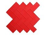 Herringbone Paver Concrete Stamp Set - 8 Piece