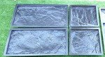 9 Plastic Molds for Concrete Stone Tiles
