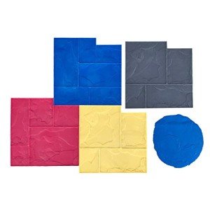 Walttools BC Ashler Decorative Concrete Stamp Set
