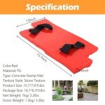 Outdoor Concrete Stamps - Slate Stone Texture Pad
