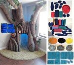Wood Texture Concrete Stamp Set with Rollers
