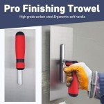 Concrete Tool Set: Trowel, Edger, Groover