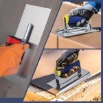 Concrete Tool Set: Trowel, Edger, Groover