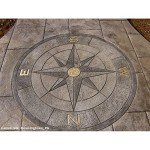Compass Concrete Stamp – Flexible, Durable Design