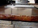 Stone Rock Edge Concrete Stamp for Versatile Use